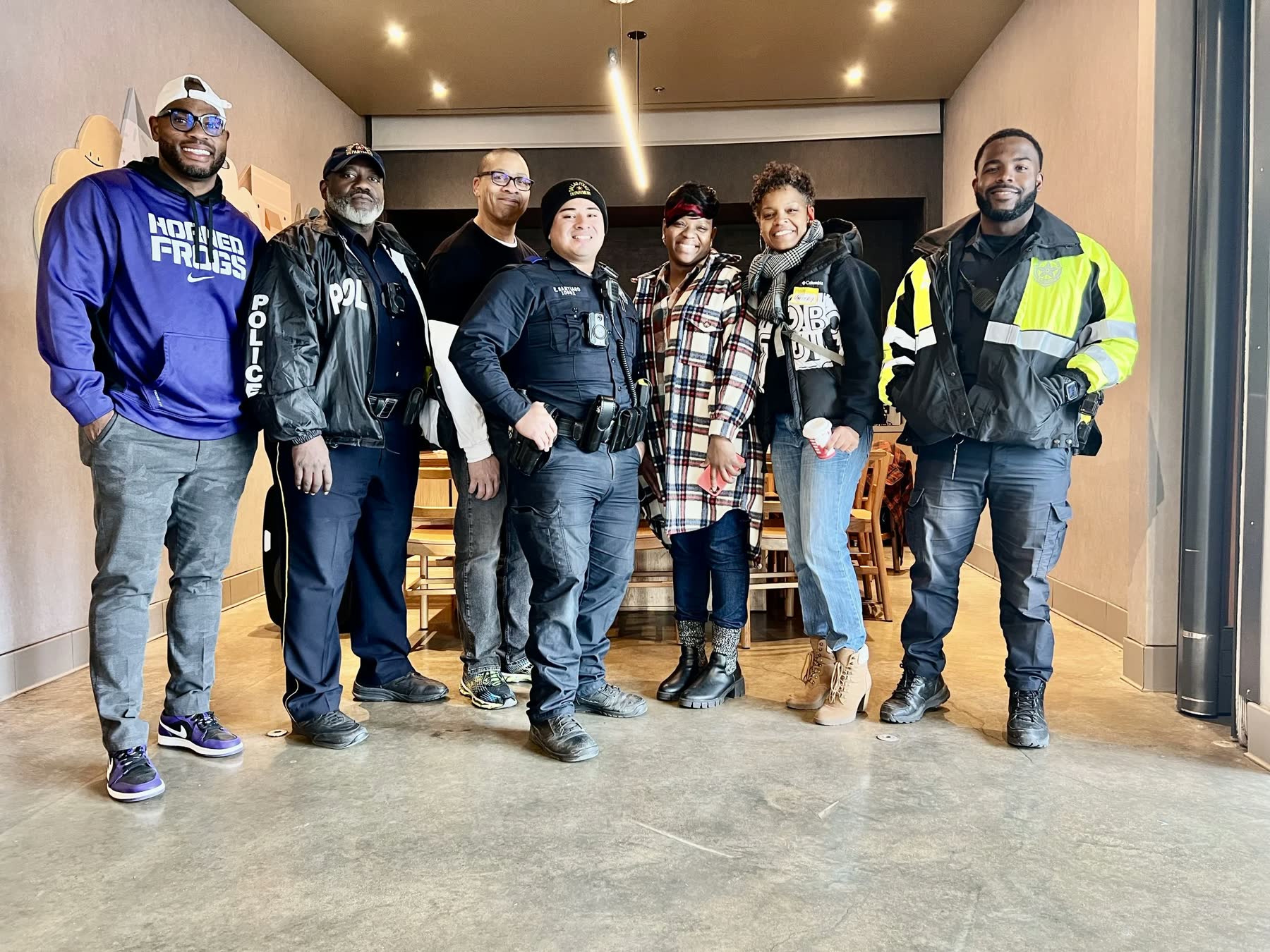 Community gathering in Dallas